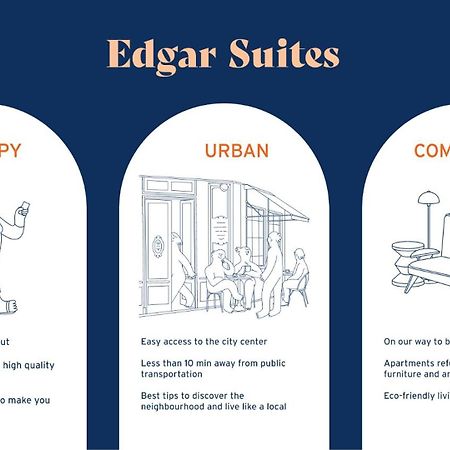 Edgar Suites - Bordeaux Meriadeck Bagian luar foto