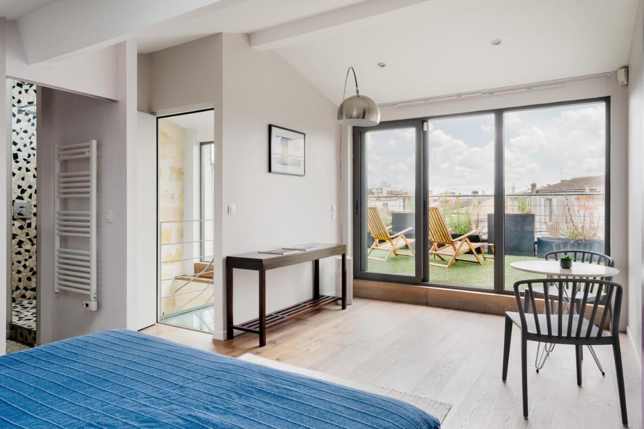 Edgar Suites - Bordeaux Meriadeck Bagian luar foto